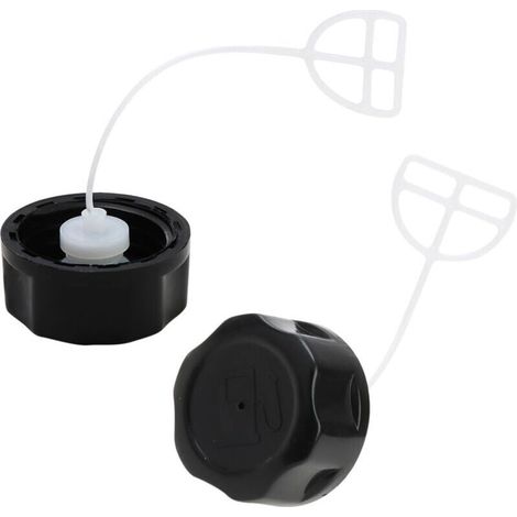 Bardusch - Bouchons d’Essence pour Tondeuse et Débroussailleuse x 2, Reservoir Essence, Essence Tondeuse - Pièces de Remplacement pour Réservoir de Carburant de la Pièce de Tronçonneuse de Coupe-Herbe