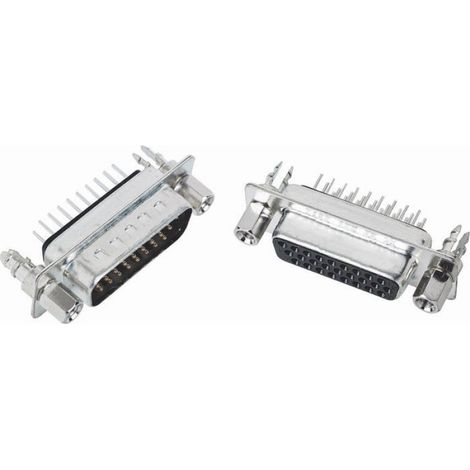 Connecteur D-Sub 15 Broches - Cuve à Soudure - Pour Raccordement Électrique Industriel - 1 Pièce