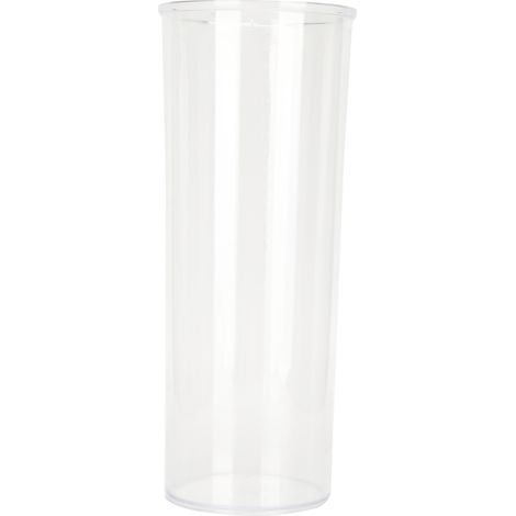 Beyamis Cylindre gradué, récipient transparent pour liquides, instrument de mesure de laboratoire. (1/5)