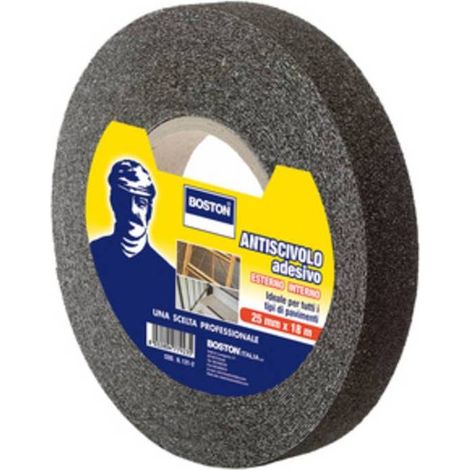 BOSTON NASTRO ANTISDRUCCIOLO 25MMX18M NERO