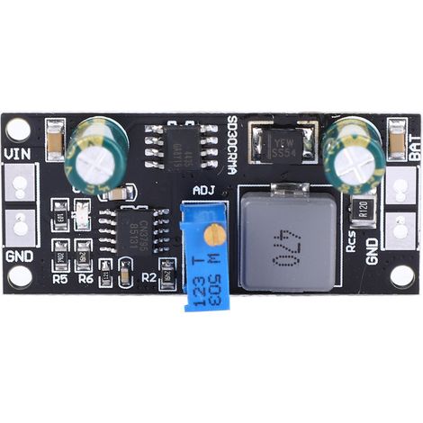 Régulateur MPPT panneau solaire 9V/18V, module chargeur batterie lithium 3.7V 7.4V, contrôleur 18V (1/5)