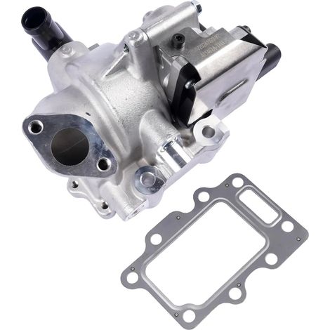Válvula EGR, compatible con coches compactos y sedanes, material compuesto duradero, optimización del rendimiento del motor, dimensiones estándar, número de pieza original 28410-2A600 (1/5)