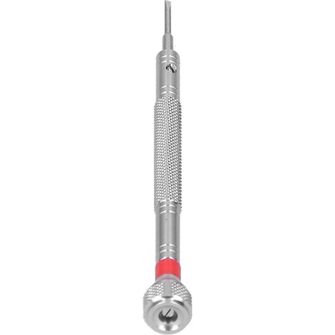 Tournevis plat à tête plate, portable et précis pour la réparation de montres et de bijoux, 1,2 mm / 0,05 po (1/5)