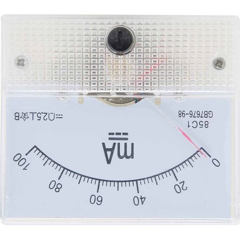 Ampèremètre CC 85C1 0100 mA à aiguille, instrument de mesure de courant (1/5)