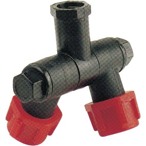 Portaboquillas 1/4" + 3/8" tuerca ARAG 404170