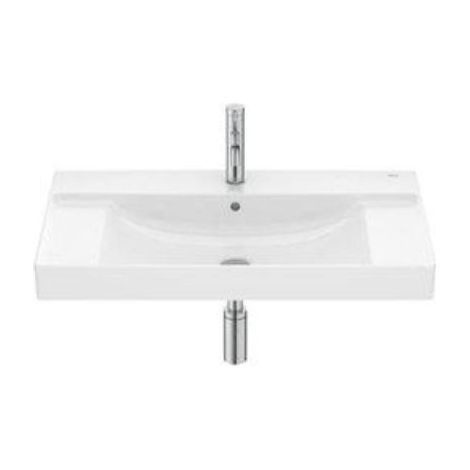 LAVABO MURAL PARA PEDESTAL ONA CON JUEGO FIJACIÓN 800X460 BLANCO