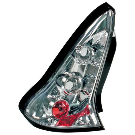 Coppia fanali posteriori - compatibile per  Citroën C4 (11/04) - Cromo