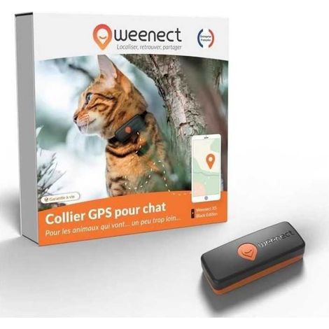 GPS Tracker for Cats - Weenect XS (Black Edition 2023) (1/3)