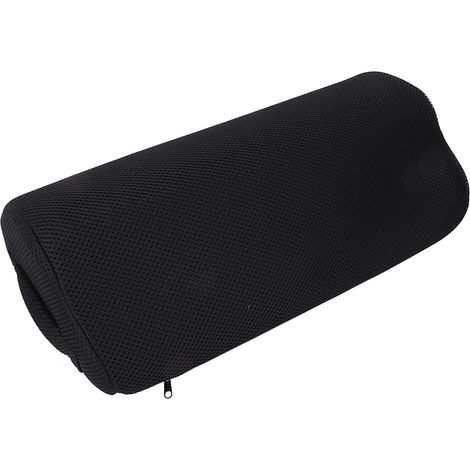 Tapis de repos de bureau en maille noire en forme de nuage avec fonction massage des pieds (1/5)