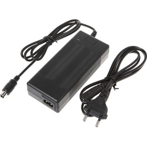 Chargeur intelligent pour velo et scooter electrique 110V-240V Norme europeenne,tete 42V DC - tete42VDC (1/5)
