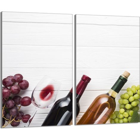Placa protectora de vidrio para estufa 2x30x52 Vino (1/5)