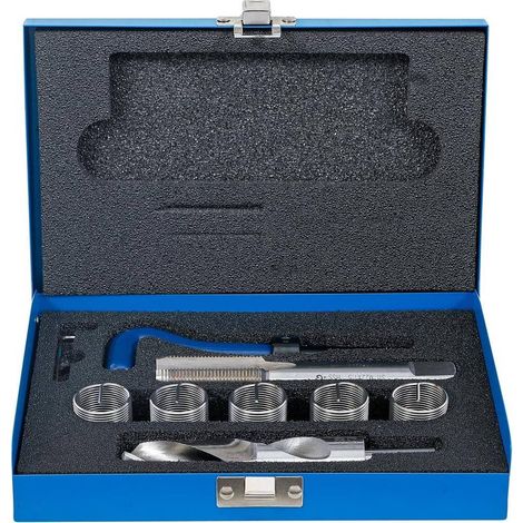 Kit de Réparation de Filets M22 x 1,5 - 9 pcs - Réparation Précise et Durable - Acier, Pro - D-Work