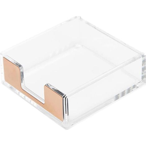 Transparenter Acryl-Würfelspender, 3,5 x 3,3 Zoll