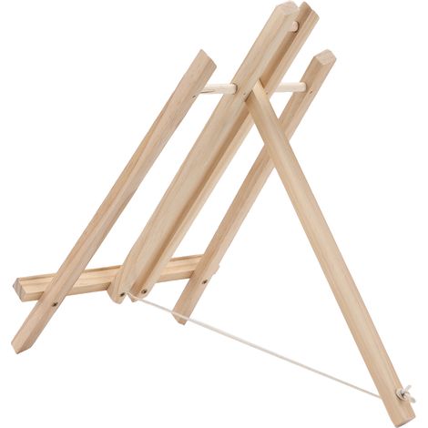 Mini chevalet de table trapézoïdal à vis, petit présentoir de table trapézoïdal, grande taille 50 cm (1/5)