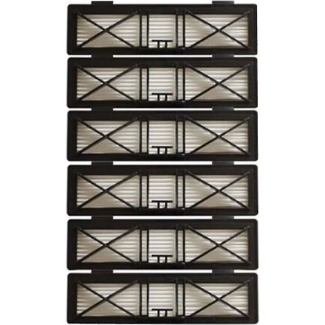 Green Mobility-Paquet de 6 filtres Hepa pour Neato Botvac D7 D3 D4 D5 D6 D70 D75 D80 D85 pour Neato Botvac 75e 80 filtres (1/4)
