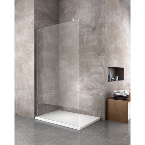 Giorgy – Receveur de douche à encastrer SMC effet pierre – Bonde de vidage incluse Ø90mm – Dimensions 70 x 140 cm – Installation à fleur de sol
