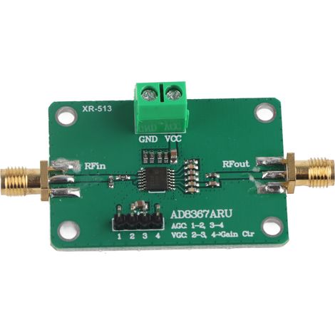 Module amplificateur FI, contrôle automatique de gain (AGC), composant électronique AD8367 (1/5)