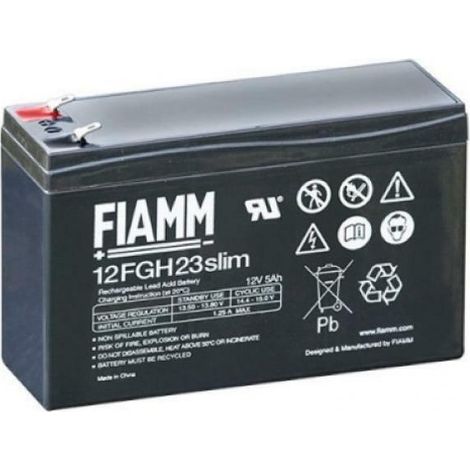 Batterie-fiamm 12v 5 ah slim 491460386