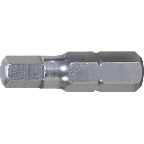 KS Tools - Embout de vissage INOX 6 pans 1/4'' - L.25mm, 5mm - 910.2262 (1/2)