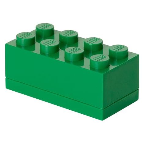 LEGO MINI BOX - Boîte de rangement verte pour enfants (1/3)
