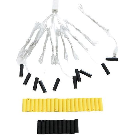 Virtuelle AAA-Batterie-Eliminatoren, USB-Batterie-Eliminatoren für Lichterketten, 10-in-1-LED-Lichterdekorationsersatz (1/5)