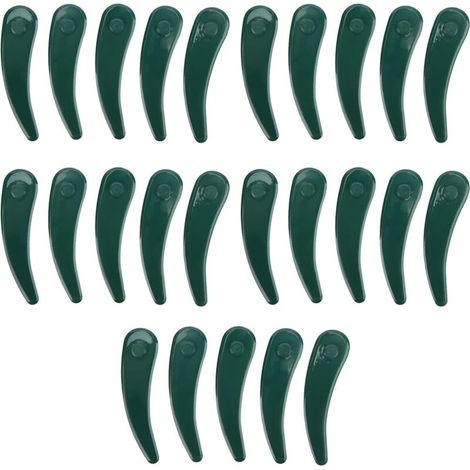 Lot de 25 lames de rechange pour tondeuse à gazon Bosch -L83 (1/4)