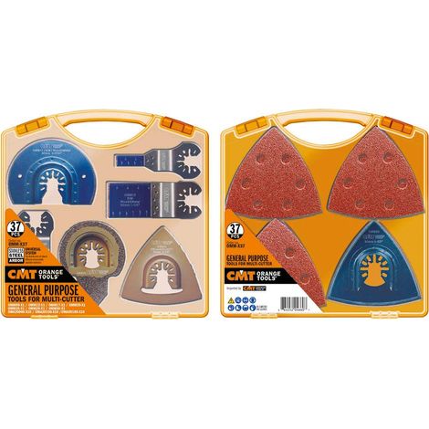OMM-X37 SET 37 PCS- MULTITOOL OSZILLATIONS-SCHLEIFER ZUBEHÖR FÜR