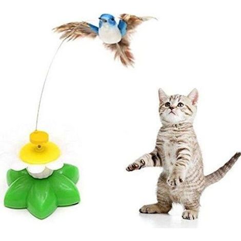 Elektrisches Spielzeug – Unbekannt – Fliegender Vogel – Kunststoff – Zufällige Farbe – Für Katzen (1/3)
