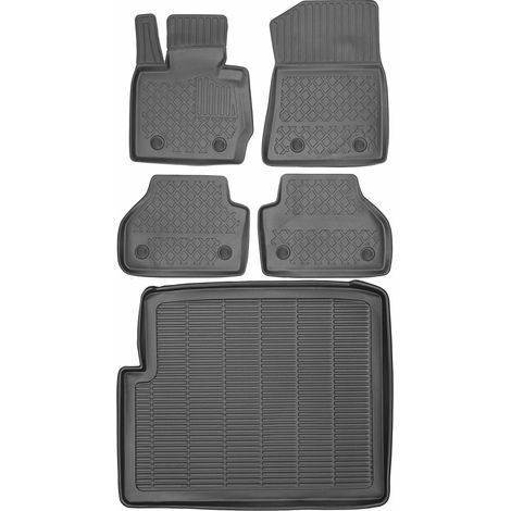 Set di tappetini per auto e tappetino per bagagliaio per BMW X3 F25 SUV dal 2010 al 2017.