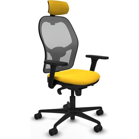 Bürostuhl piqueras y crespo Jorquera schwarz Schaumstoff hoher Dichte (1/2)