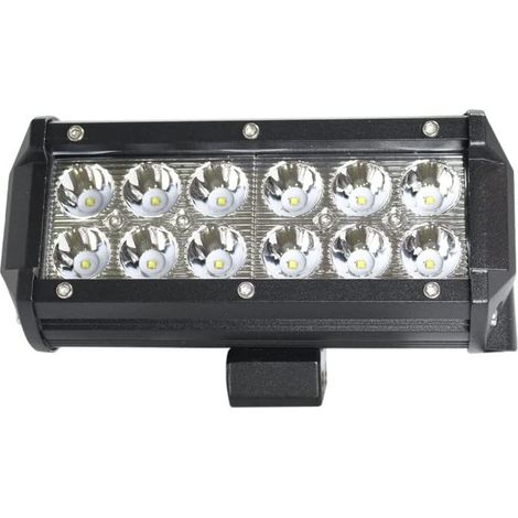 Faro 12 LED per Auto Jeep Fuoristrada Luce supplementare di profondità 36 Watt ip67 (1/5)