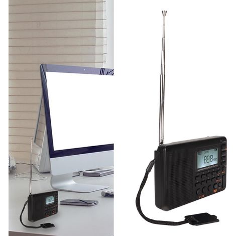 Radio V-115, radio à bande complète, enregistreur, FM/AM, lecteur MP3 (1/5)