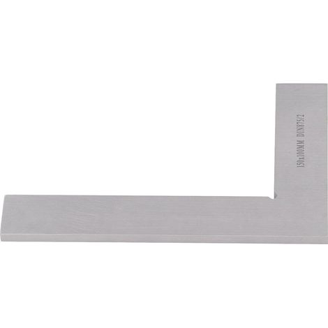 Équerre métal 150x100mm L en acier, équerre de mesure angle droit pour menuisier mécanicien, outil de traçage (1/5)