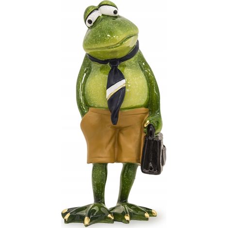 Frosch-Lehrer-Angestellten-Figur-Frosch-Geschäftsmann (1/5)
