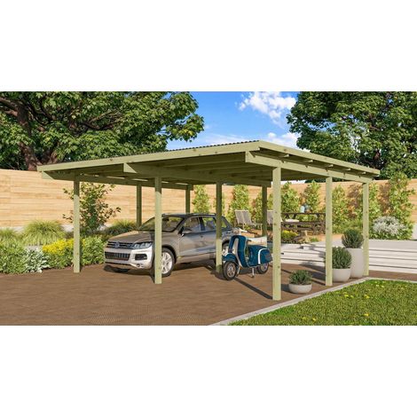 Carport doppel Eco 1 A kdi 563x490x229