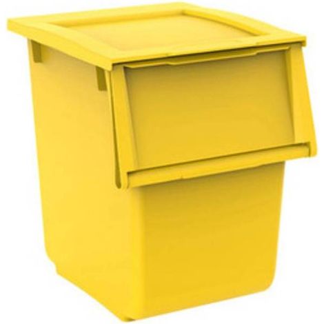 4 x CONTENITORE ECOBIN 25 L PATTUMIERA TERRY ECOLINE