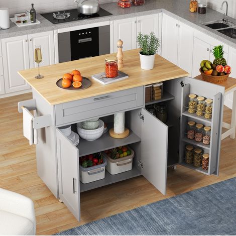 tavolo cucina 1325 cm pieghevole e mobile salvaspazio OKMYHOME (1/5)