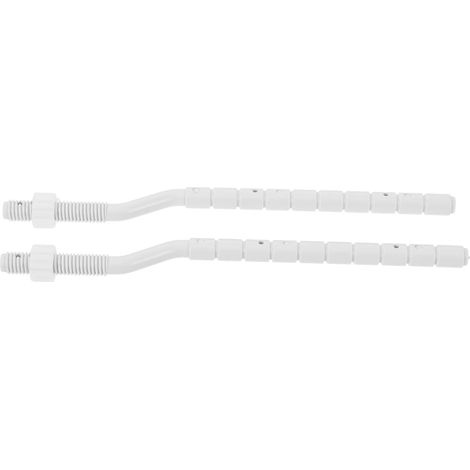 Tiges de Bouton de Toilette en Plastique, 2 Pièces (1/5)