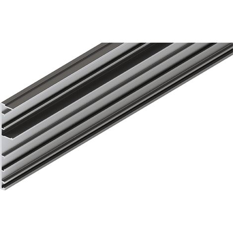 Hawa Clip-Blende zu Laufschiene Junior 80/100, Aluminium, eloxiert, L= 2500 mm