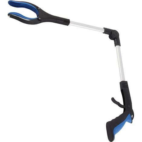 Pince de préhension robuste avec aimant, télescopique pliable, aide au ramassage pour personnes âgées, poignée antidérapante (1/5)