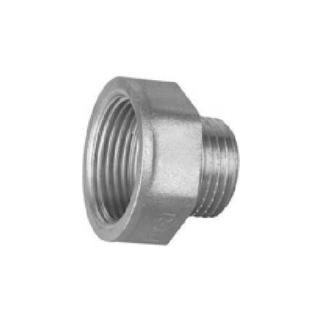 10 x RIDUZIONE FM IN OTTONE CROMO IBP Misura: 3/4" x 1/2"