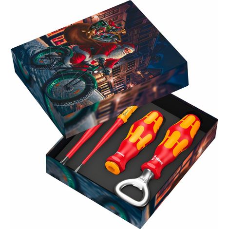 Juego Kraftform Kompakt VDE Christmas 2024 (4 piezas)