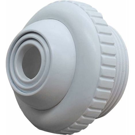 Piscine Buse - Buse De Rechange Raccord Blanc, Buse Refoulement Piscine Hors Sol Buse Piscine, Piscine Accessoire Sortie d'eau Retour Jet Remplacement Montage for Piscine Et Spa Sortie d'eau (1/5)