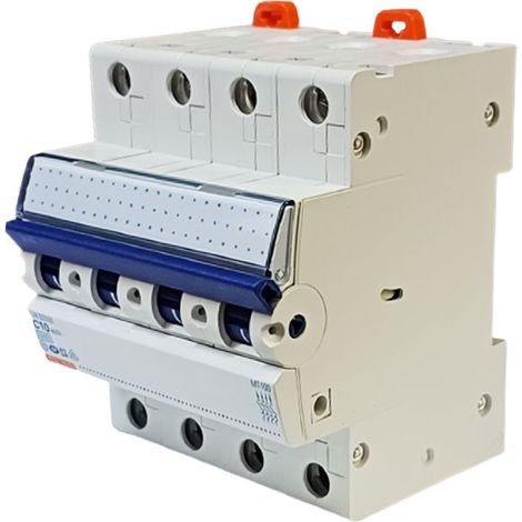 DISJONCTEUR MAGNETO-THERM.4P C10 10KA 4M GEWISS GW92686 (1/2)