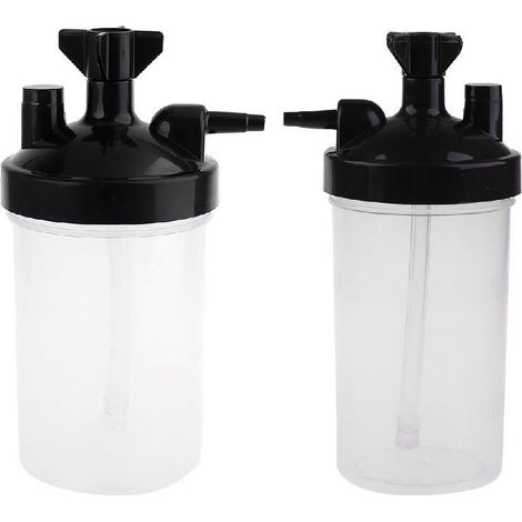 Bouteille à bulles d'oxygène à haut débit, humidificateur d'eau pour l'oxygène (1/5)
