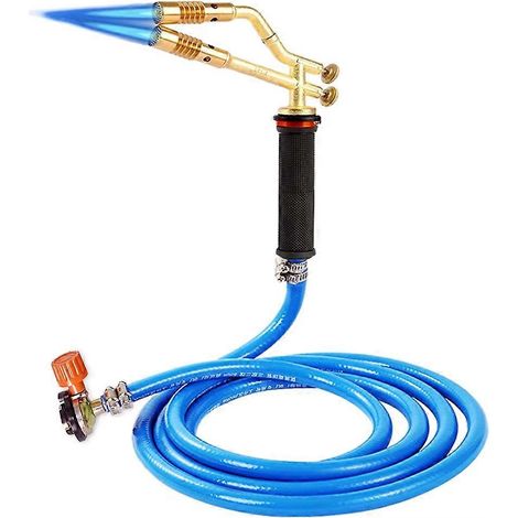 Torche de soudage GPL à double tête, torche à gaz, torche de soudage pour tube de cuivre de climatiseur (1/5)