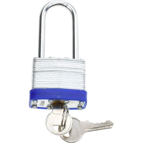 Filiyano-1 cadenas en acier avec clé, cadenas à anse longue, robuste - FM (1/5)
