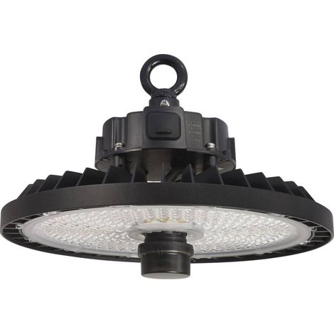 Sygonix SY-6249488 Cloche LED industrielle CEE: B (A - G) LED LED 200 W noir (1/5)