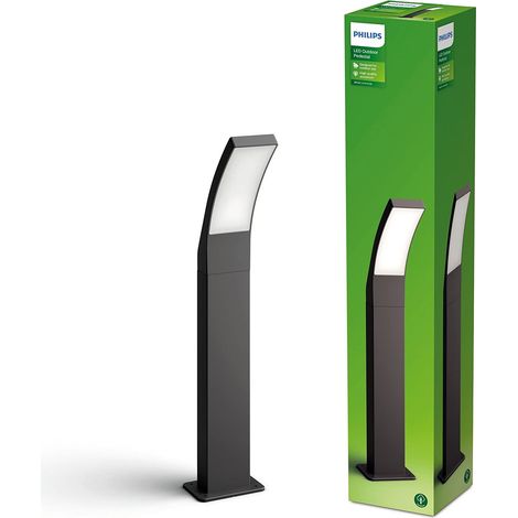 Philips myGarden - Lampada a colonna LED per esterni, altezza 60 cm, 4000 K, 12 W, antracite 929003189201 (1/4)