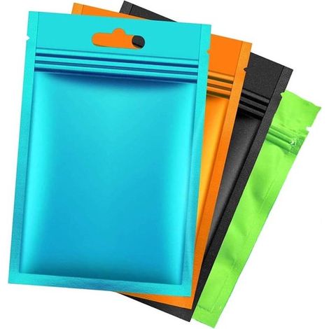 Sacchetti richiudibili in mylar Alecta per dolci, snack, biscotti e frutta secca: conservazione sostenibile ed ermetica. (1/5)